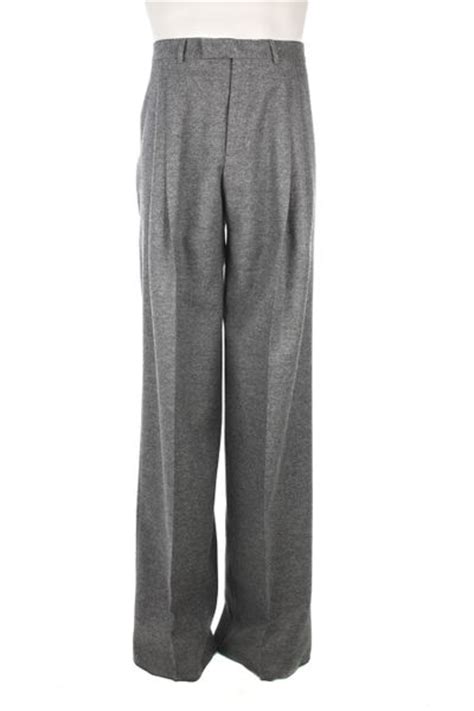 flannels dior|Pants Gray Cashmere.